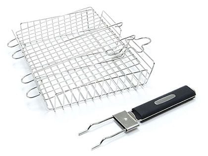 Broil King Stainless Steel Adjustable Grill Basket