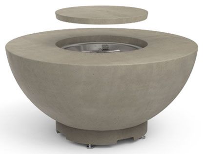 American Fyre Designs 48-Inch Chat Fire Bowl with FyreStarter Ignition System