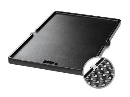 Weber 7404 Cast Iron Summit Reversible BBQ Griddle