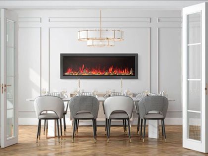 Napoleon 74-Inch Astound Linear Electric Fireplace