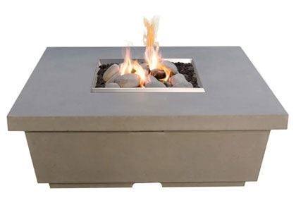 American Fyre Designs 44-Inch Contempo Square Firetable