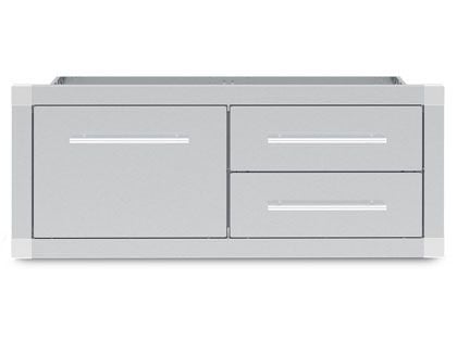 Broil King Stainless Steel Enclosed Triple Drawer Assembly