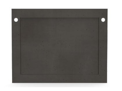 American Fyre Designs GFRC Protector Plate