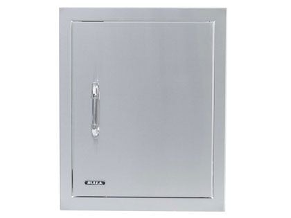 Bull 18-Inch Right Hinged Stainless Steel Single Vertical Access Door with Reveal