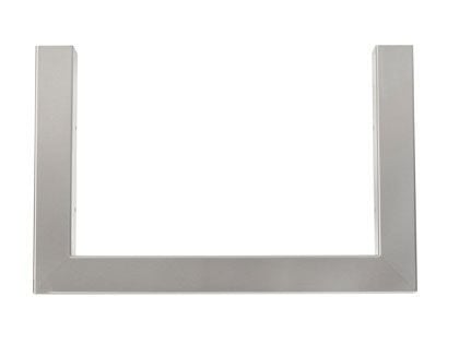 Bull 15-Inch Stainless Steel Finishing Frame with Reveal For Double Slide-In Side Burner & Searing Station