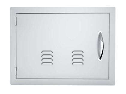 Sunstone Classic Series Flush Style 17 x 24-Inch Left Swing Horizontal Single Access Vented Door