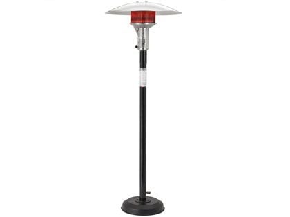 Sunglo 50,000 BTU Natural Gas Portable Post-Mount Patio Heater - Black