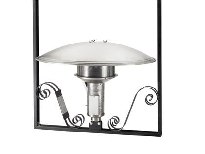 Sunglo 50,000 BTU Natural Gas Hanging 24-Volt Patio Heater with Electronic Ignition