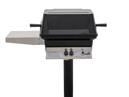 PGS A30 Cast Aluminum Gas Grill On In-Ground Post