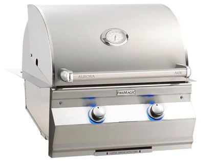 Fire Magic Aurora A430i 27-Inch Built-In Gas Grill with Side Infrared Burner