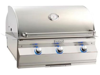 Fire Magic Aurora A540i 34-Inch Built-In Gas Grill with Side Infrared Burner