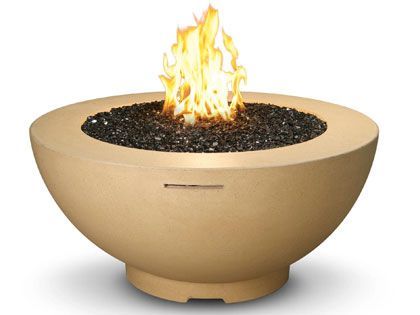American Fyre Designs 48-Inch Fire Bowl with FyreStarter Ignition System