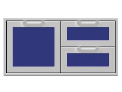 Hestan 42-Inch Double Drawer And Single Storage Door Combo