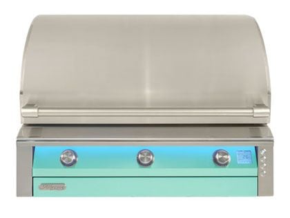 Alfresco 36-Inch AIPG Intelligent Professional Built-In Gas Grill With Thermaglass Radiant Shields, Rear Infrared Burner & Rotisserie Kit