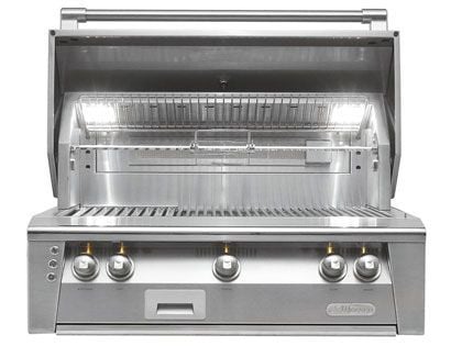 Alfresco 36-Inch Luxury Built-In Gas Grill With Sear Zone & Rotisserie