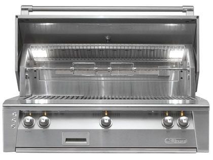 Alfresco 42-Inch Luxury Built-In Gas Grill With Rotisserie