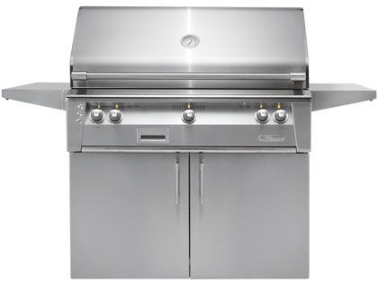 Alfresco 42-Inch Luxury Gas Grill With Infrared Sear Zone and Rotisserie