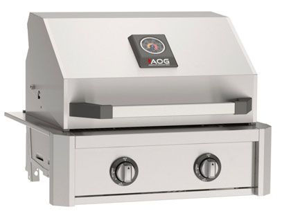 AOG T-Series 24-Inch 2-Burner Built-In Gas Grill