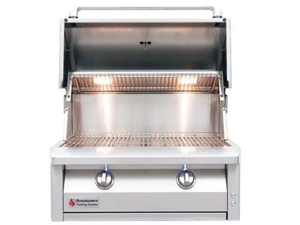 RCS American Renaissance Grill 30-Inch 2-Burner Built-In Gas Grill