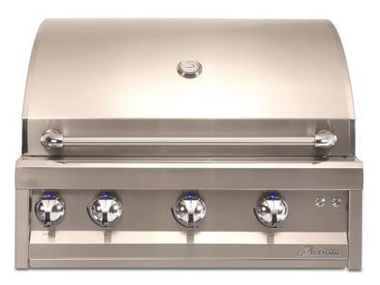 Artisan Professional 32-Inch 3-Burner Built-In Gas Grill With Rotisserie
