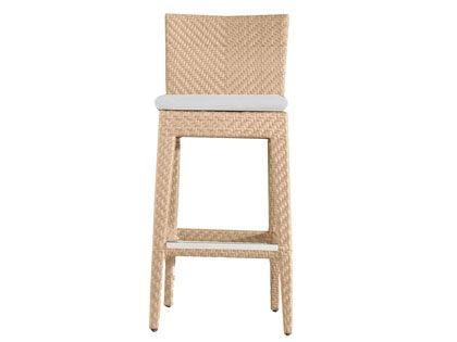Panama Jack Austin Outdoor Patio Barstool with Cushion