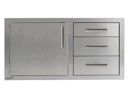 Alfresco 42-Inch Combo Door & Drawers