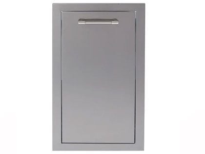 Alfresco 15-Inch Stainless Steel Soft-Close Roll-Out Trash Center