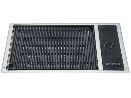 Kenyon 1-Zone Built-In 1300 Watt 240V Electric Grill With No Lid & Lite Touch Control 
