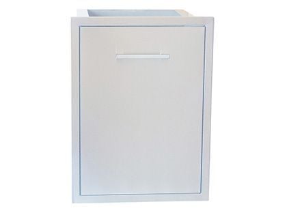 Sunstone Signature Series Beveled Frame Style 20 x 27-Inch Trash Drawer w/2 Trash Bins
