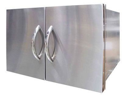 Cal Flame 30-Inch Door & Drawer Combo with Roll-Out Propane Tank Storage