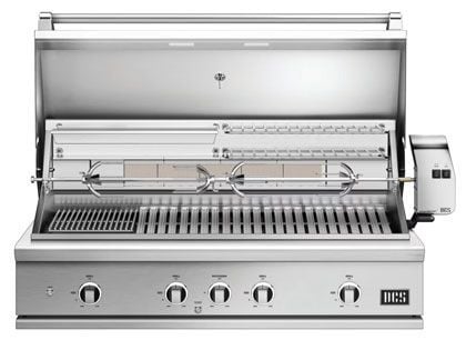 DCS Series 9 48-Inch Built-In Gas Grill With Rotisserie & Charcoal