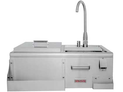 Blaze 30-Inch Beverage Center With Sink & Ice Bin Cooler