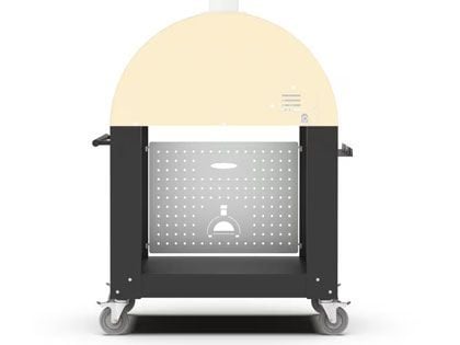 Alfa Oven Base for 2 Pizze - Wrinkle Black