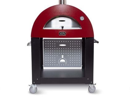 Alfa Oven Base for 4 Pizze - Black