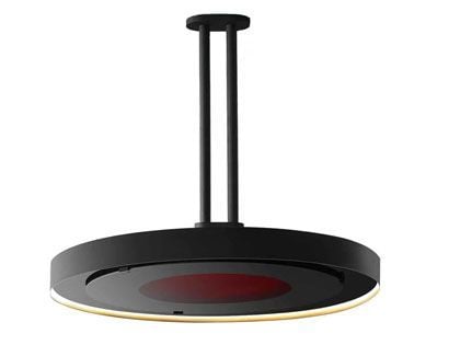 Bromic Heating Eclipse Series Smart-Heat 2900W Electric Infrared Heater with Twin Pole