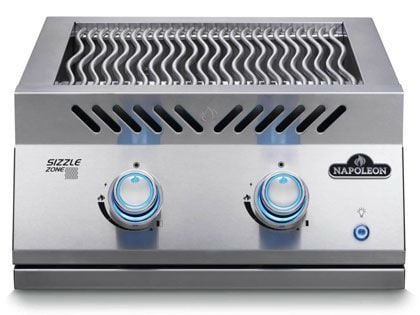 Napoleon Built-In 700 Series Dual Infrared Burner with Stainless Steel Cover