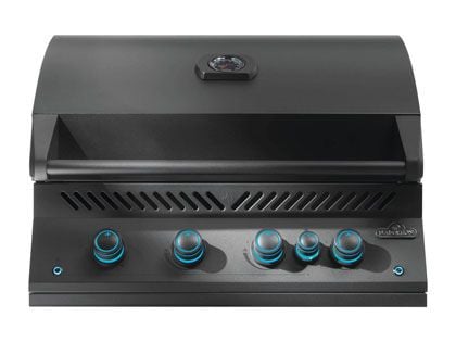 Napoleon Built-In 700 Series 32-Inch Gas Grill with Infrared Rear Burner & Rotisserie Kit - Matte Black