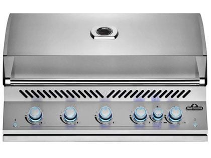 Napoleon Built-In 700 Series 38-Inch Gas Grill with Infrared Rear Burner & Rotisserie Kit