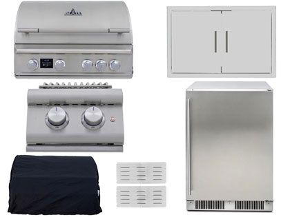 blaze BLZ-4LTEPRO 7-piece 4-burner outdoor kitchen package
