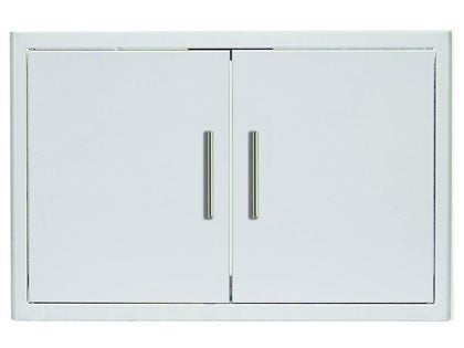 Blaze 32-Inch Stainless Steel Double Access Door With Paper Towel Holder