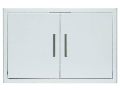 Blaze 40-Inch Stainless Steel Double Access Door With Paper Towel Holder