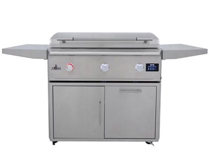 Blaze LTE PRO 40-Inch Gas Griddle with Digital Temperature Screen & Lift-Assist Lid