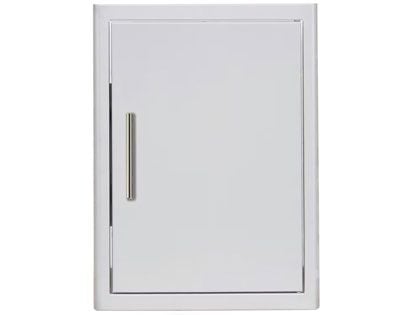 Blaze 21-Inch Right Hinged Stainless Steel Single Access Door - Vertical