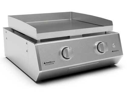 HearthStone Brabura 22-Inch 2-Burner Stainless Steel Gas Griddle