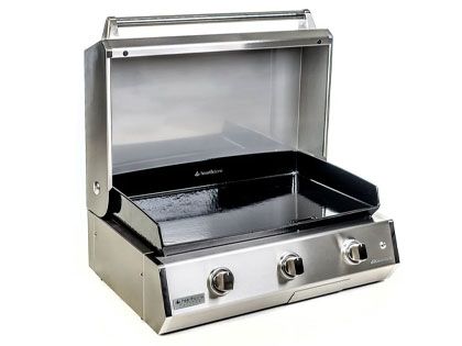 HearthStone Brabura 32-Inch 3-Burner Enameled Cast Iron Gas Griddle