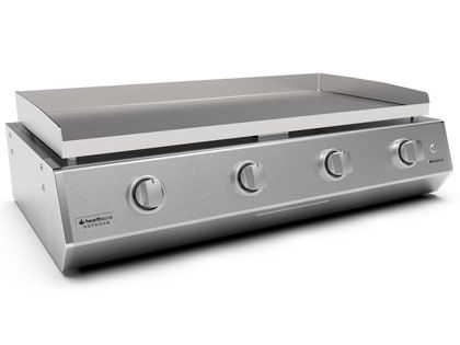 HearthStone Brabura 40-Inch 4-Burner Stainless Steel Gas Griddle