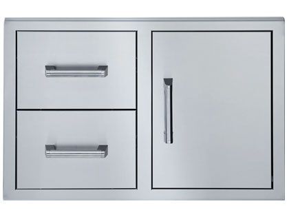 Broilmaster 34-Inch Single Door with Double Drawer Combo