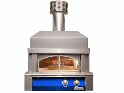 Alfresco 30-Inch Built-In Gas Outdoor Pizza Oven Plus