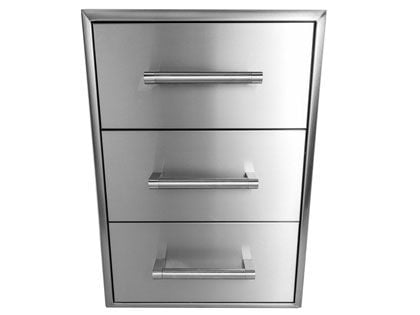 Coyote 18-Inch Triple Access Drawer