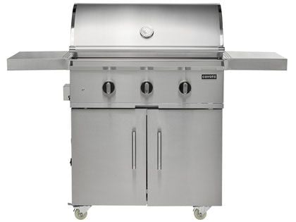 Coyote C-Series 34-Inch 3-Burner Freestanding Gas Grill on Cart